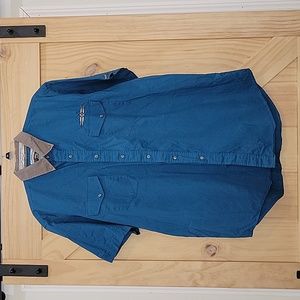Cumberland Outfitters | Short Sleeve Button Down Shirt | XL